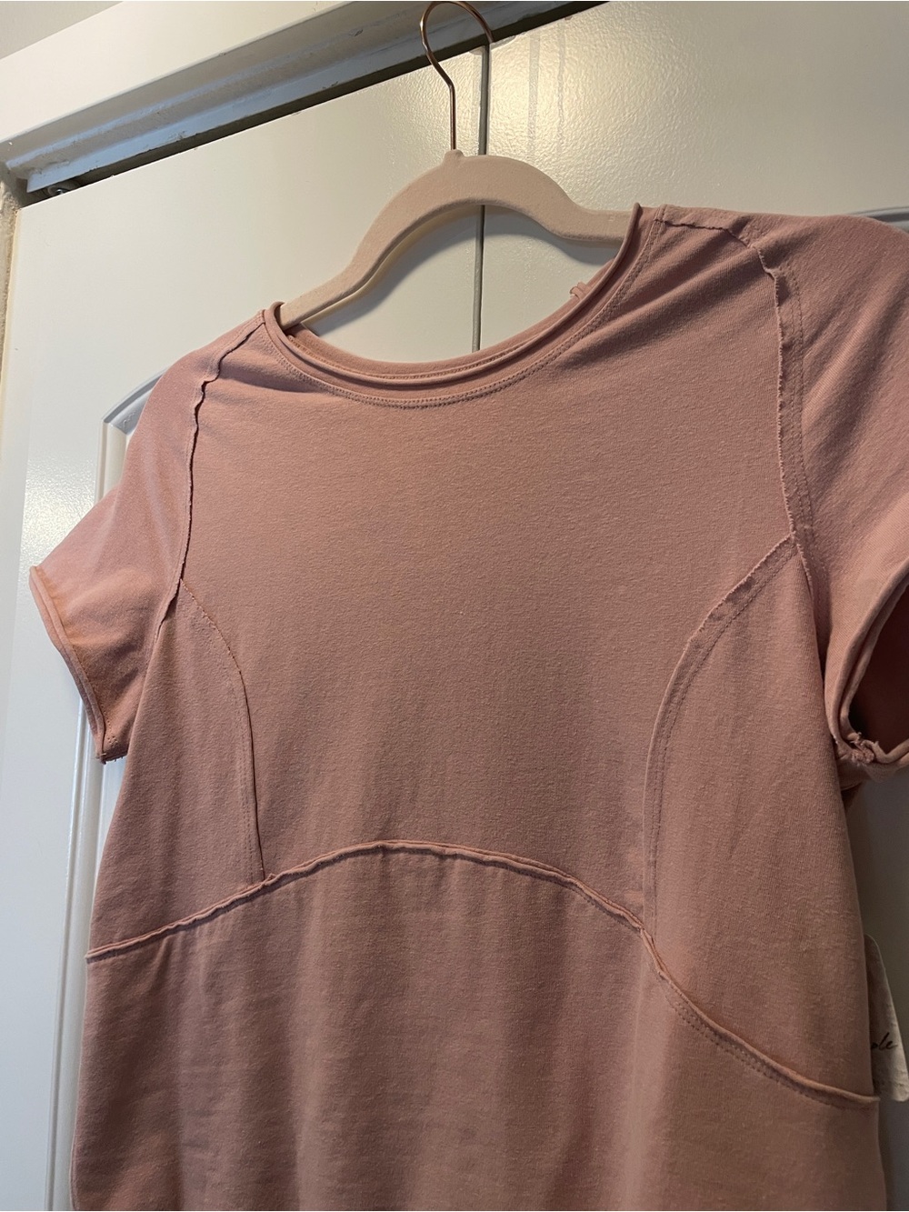 Free People Protagonist Cropped Cap Sleeve Tee - Picture 2 of 7